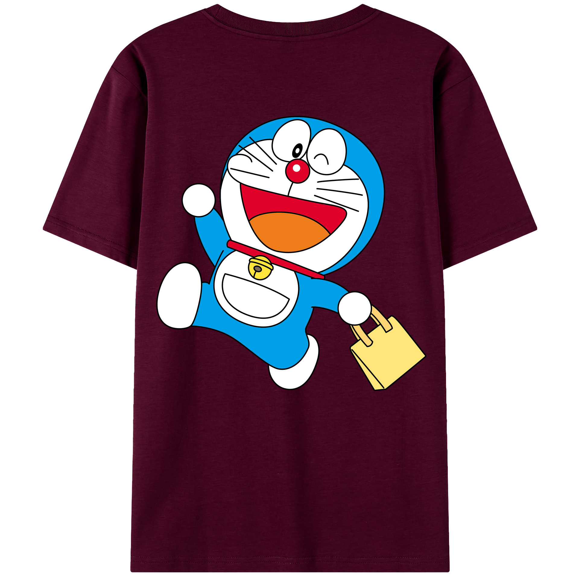 （画像用） ドラえもん Doraemon レディース半袖Tシャツ(バックプリント)